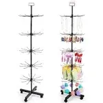 Retail Display Stand Store Display Rack 5 Tier Metal Spinning Display Stand Rack