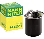 OEM MANN Fuel Filter with 5 Pin Connector Plug For Mercedes E350 R350