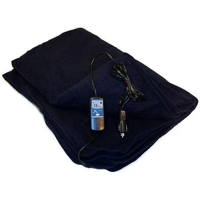 Trillium Worldwide Car Cozy 2 12-Volt Heated Travel Blanket