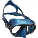 Cressi Adult Scuba Diving Mask, Fog Stop, Low Volume, Wide View - Calibro: made in Italy