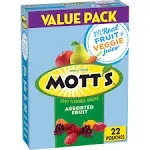 Mott s Assorted Fruit Flavored Snacks