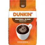 Dunkin' Coffee, Ground, Medium Roast, Original Blend 18 oz