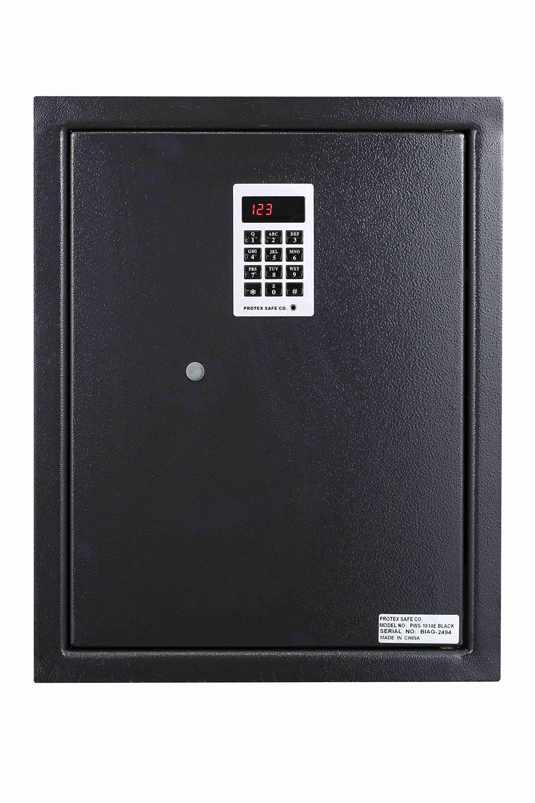 Protex Safe Co. Electronic Lock Wall Safe 0.44 CuFt