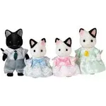 Calico Critters CC1472 Tuxedo Cat Family Doll House Toy