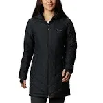 Columbia Women's Heavenly Long Hooded Jacket - Dark Nocturnal