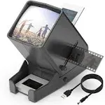 DIGITNOW!35mm Slide and Film Viewer, 3X Magnification LED Lighted Illuminated Vi