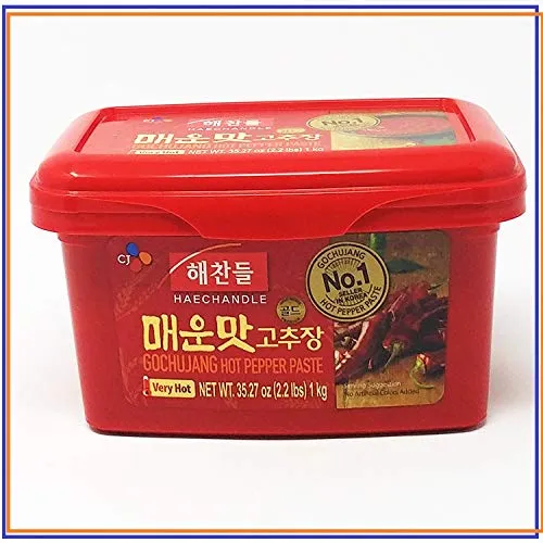 Haechandle Korean Gochujang Hot Pepper Paste, Very, 2.2 lbs/1 kg