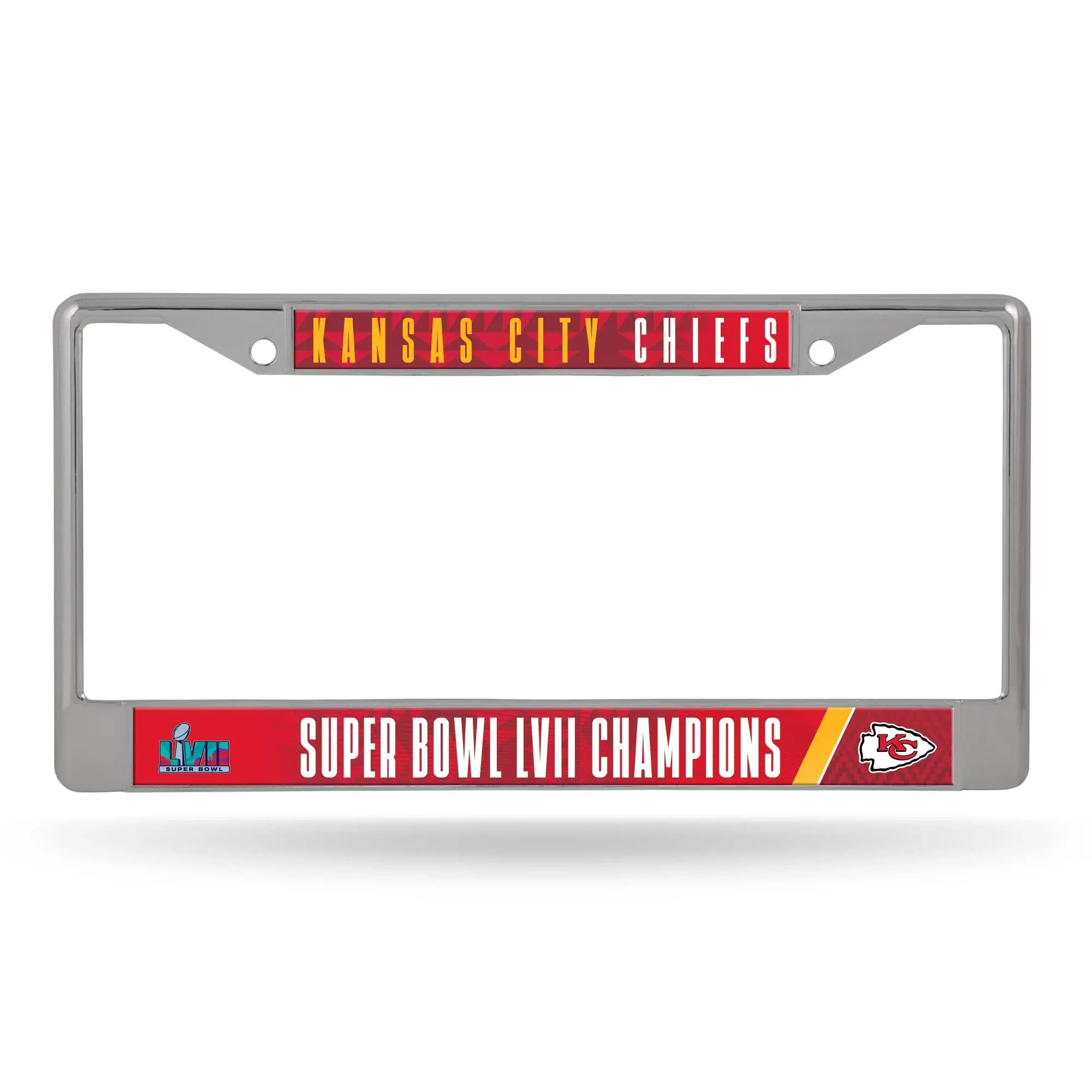 Rico Industries NFL Football Kansas City Chiefs 2023 Super Bowl Champions 12" x 6 ...