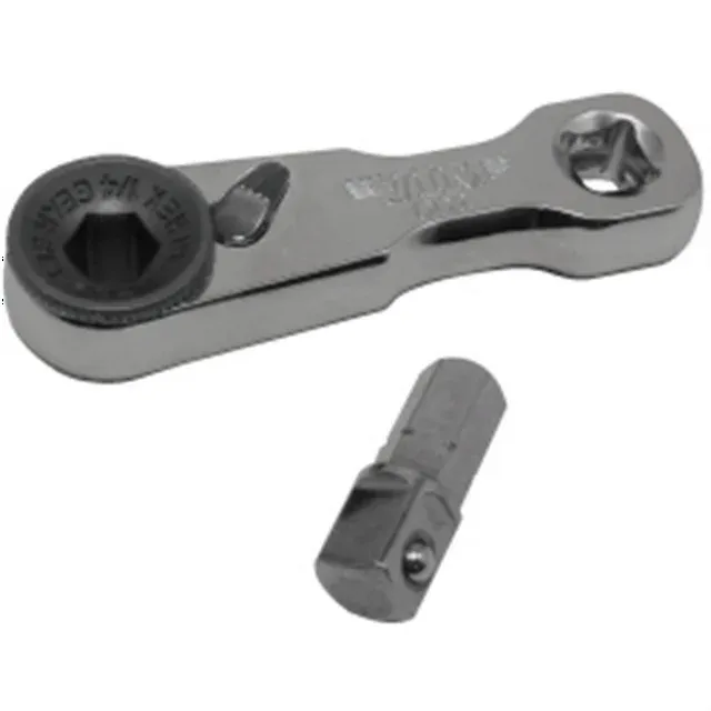 VIM Tools DD2 1/4" Double Square Drive Mini Ratchet