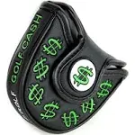 CNC Golf Cash Money Mallet Putter Cover Headcover for Scotty Cameron TaylorMade Odyssey 2Ball