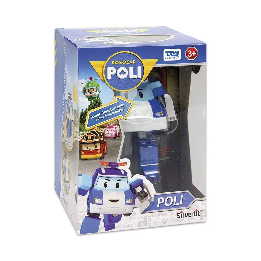 Robocar Poli transformer 4&#034; Car Toys Series Korea Tv Animation