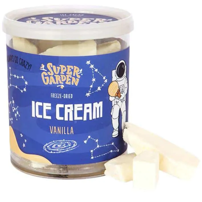 Super Garden Freeze Dried Vanilla Ice Cream Candy