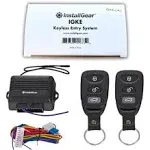 InstallGear Keyless Entry System & Trunk Pop Release with Two 3-Button Remotes