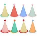 Mini Party Hats (Set of 8)