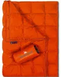 Get Out Gear Double Puffy Camping Blanket - Extra Puffy, Packable, Lightweight and Warm Ideal for Outdoors, Travel, Stadium, Fes, Shell