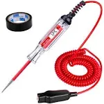 JASTIND Heavy Duty 3-48V Digital LCD Display Circuit Tester with 140 Inch Spring