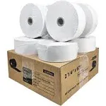 (8 Rolls) 2 1/4" x 675' Heavy Weight ATM Paper Rolls, 8 Rolls/Case, 80 GSM BPA Free ATM Machines Thermal Paper Rolls G2500 GT3000 Tranax MB 1700