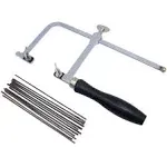 Jeweler's Saw Frame Adjustable with 144 Blades Professional Jewelry Making Kit