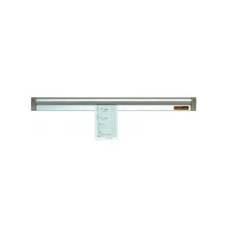 San Jamar CK6548A 48" x 2" Aluminum Wall Mounted Ticket Holder