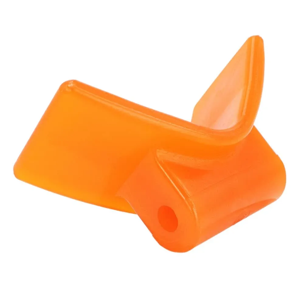 3&#034; Orange Polyurethane Bow Stop Roller &#039;v&#039; For Boat Trailer Non Marki