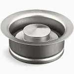 Kohler K-11352-BS Brushed Stainless Disposal Flange with Stopper