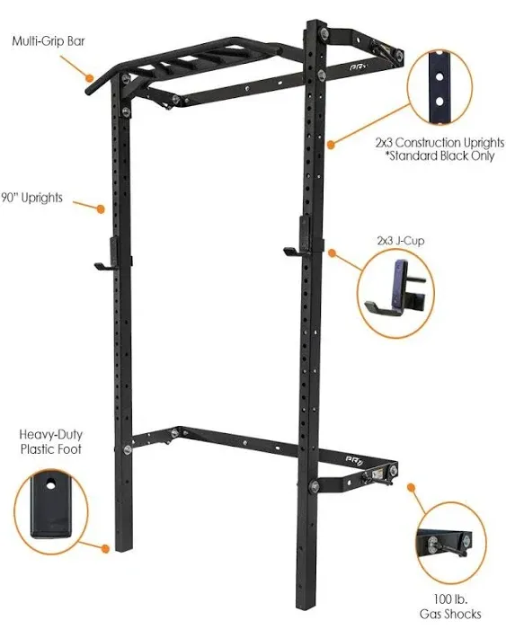 Profile One Squat Rack with Multi-Grip Bar