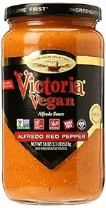 VICTORIA: Sauce Alfredo Vegan Roasted. 18 oz