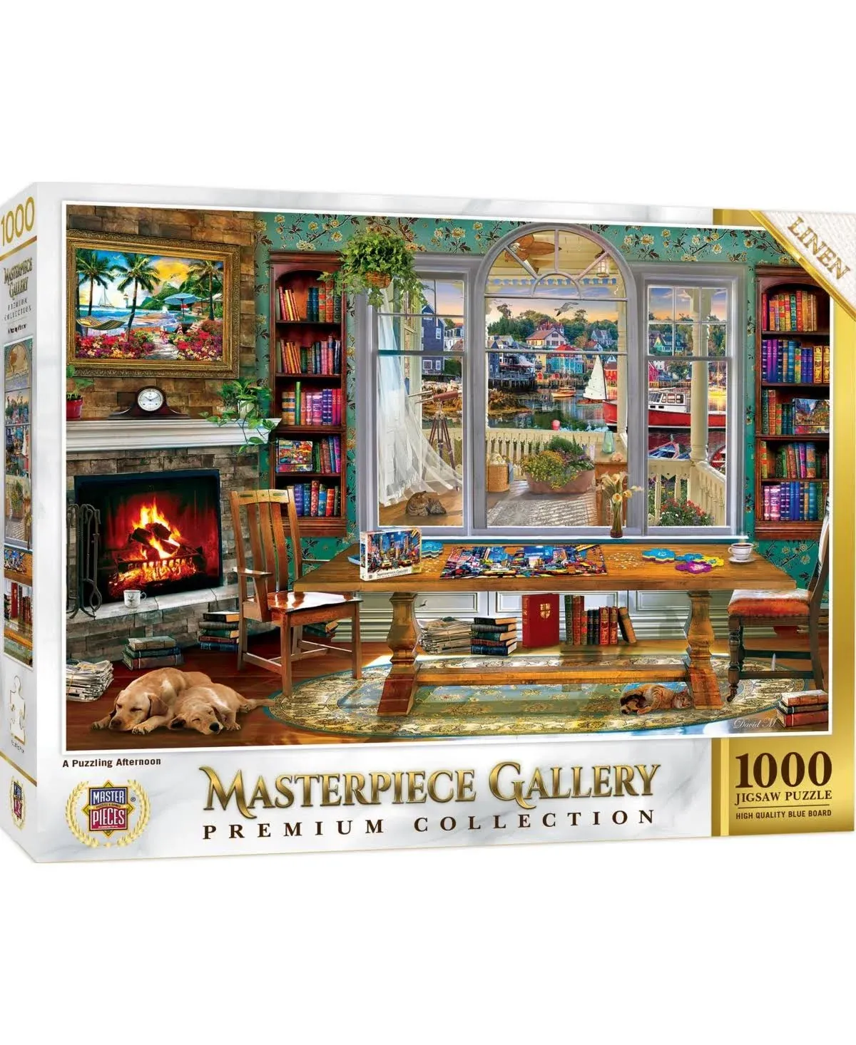 Masterpiece Gallery - A Puzzling Afternoon 1000 Piece Jigsaw Puzzle