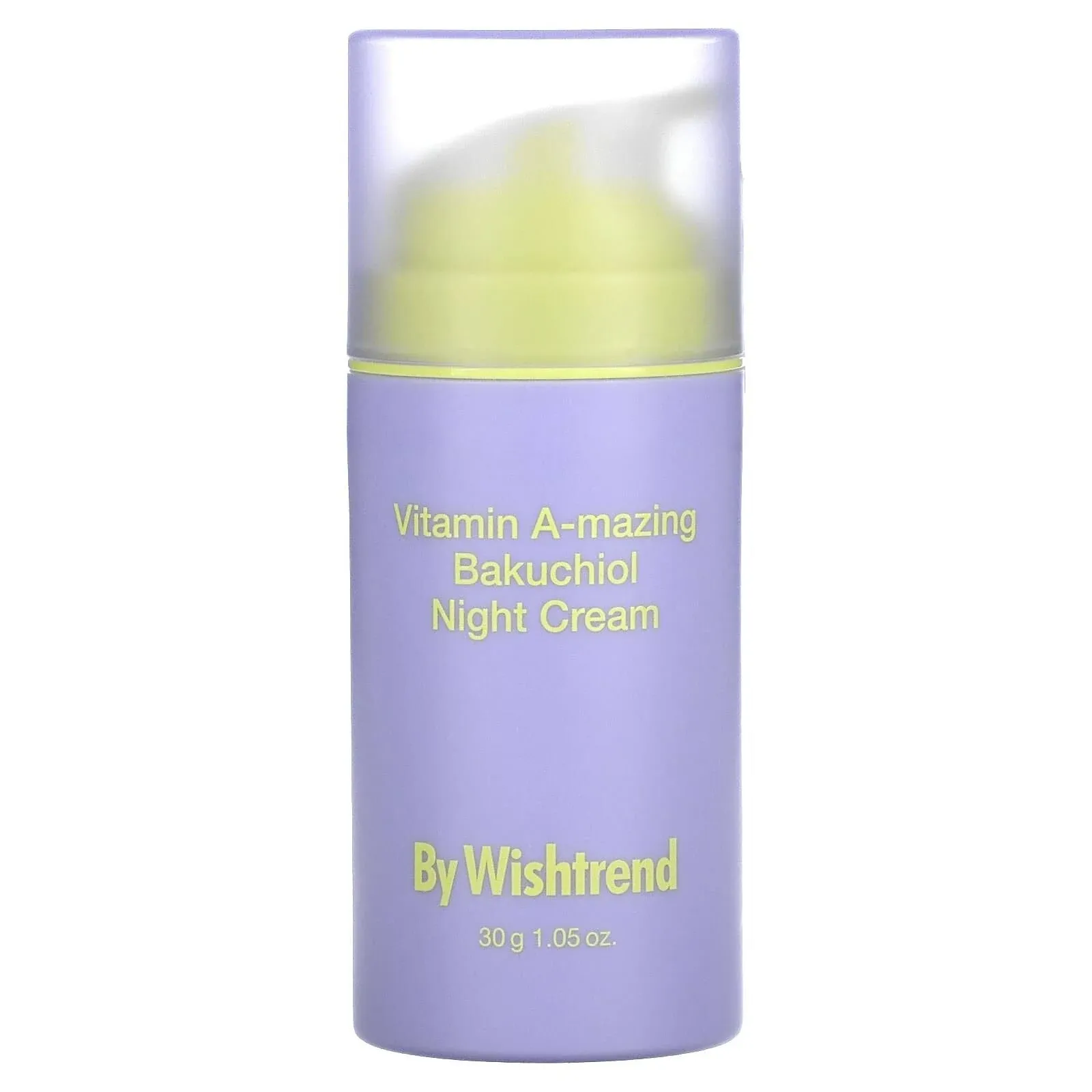 By Wishtrend Vitamin A-mazing Bakuchiol Night Cream - Anti-Aging Moisturizer 30g