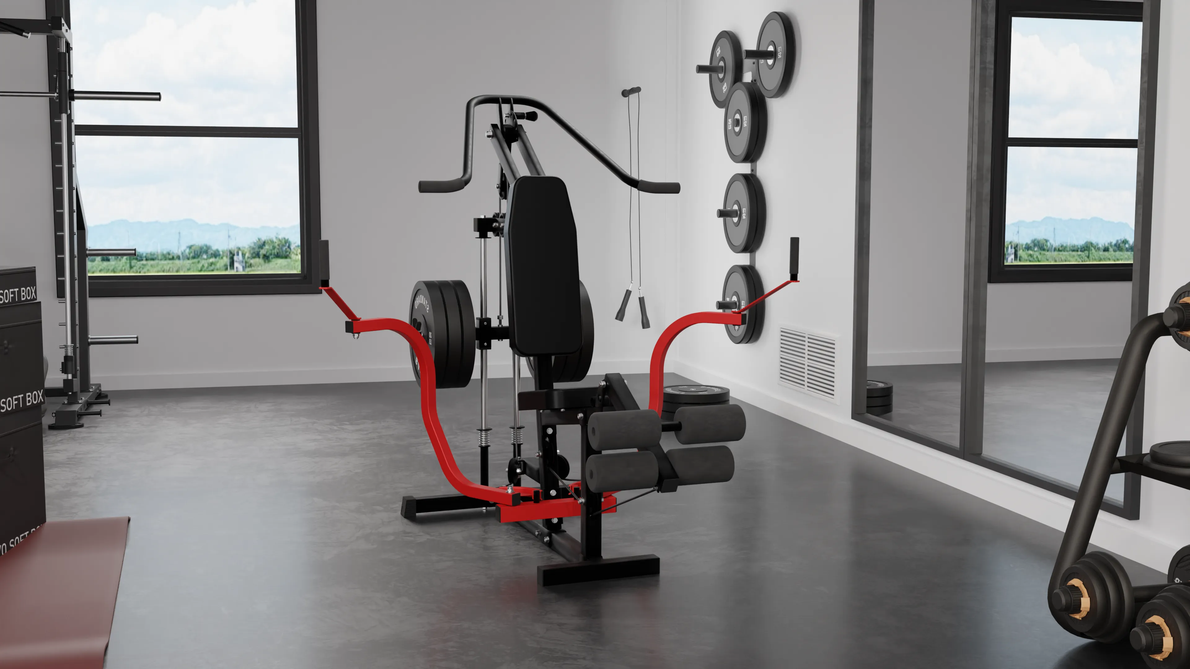 Syedee Compact Home Gym Station