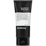 Anthony Conditioning Beard Wash, 6 Fl Oz, Contains Botanical and Rosemary Extracts, Black Currant and Coconut Oils, Cleanses, Hydrates, Softens, and Detangles Beard Hair