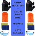 Compatible Nerf Party Supplies, Nerf Party Favors for 12 Kids. Boys & Girls. Nerf Guns N