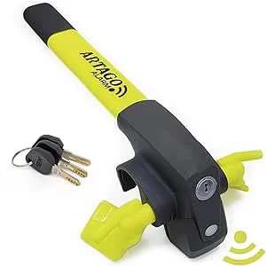 Artago Alarm Carlock Car Steering Wheel Anti-Theft Yellow