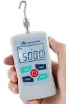 Mxmoonfree 500N Digital Force Gauge Portable Force Meter Backlit LCD ZMF-500N