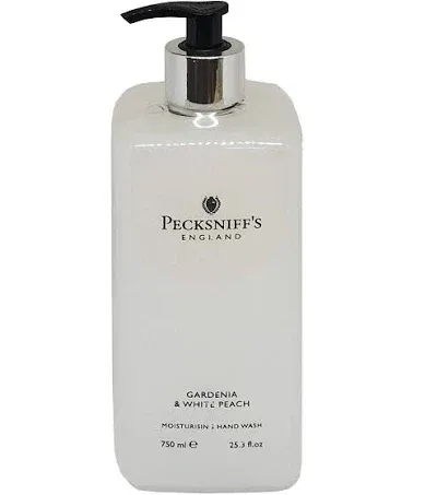 Pecksniffs Moisturizing Hand Wash 25.3 oz (Gardenia & White peach)