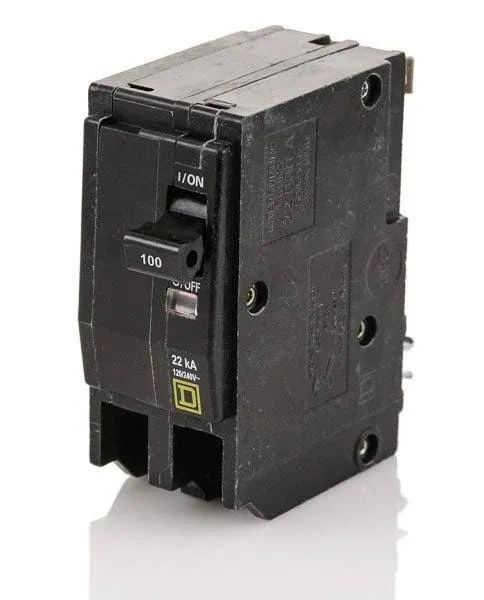 Square D QO2100VH 2 Pole Circuit Breaker