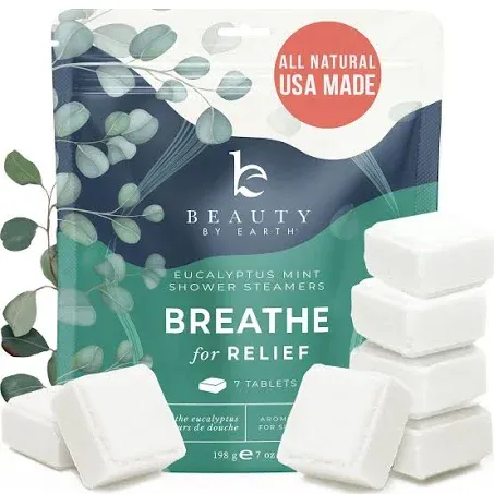 Beauty By Earth Breathe for Relief Shower Steamers