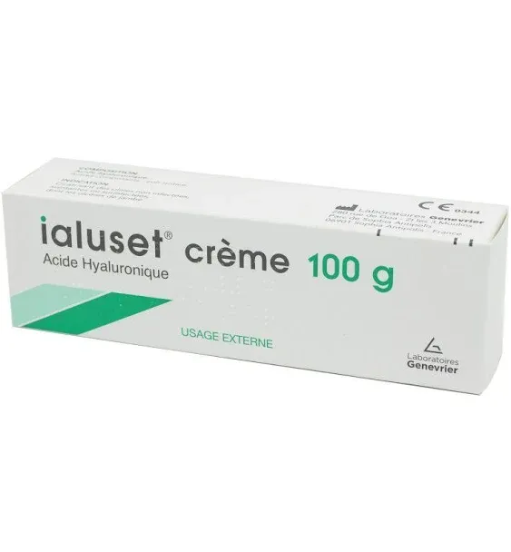 Ialuset 100g Hyaluronic Acid Cream by Laboratoires Genevrier