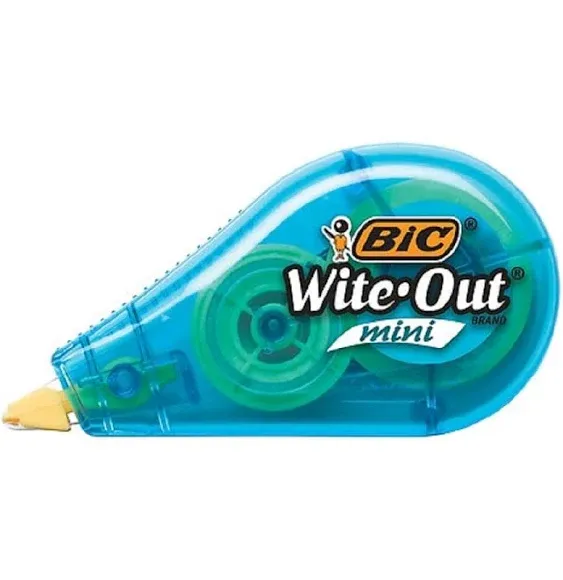 Wite-Out Mini Correction Tape, Compact Tape Office or School Supplies White