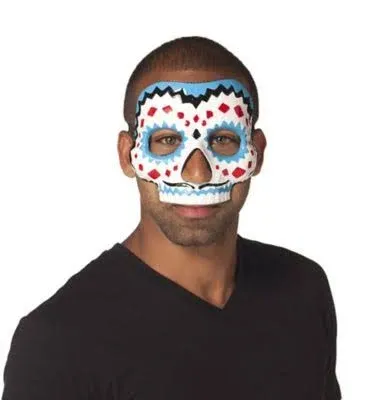 Forum Novelties Men's Day Of The Dead Male Mask