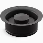 Kohler K11352-BL Matte Black Sink Disposal Flange Cover K11352-BL 11352-BL 11352