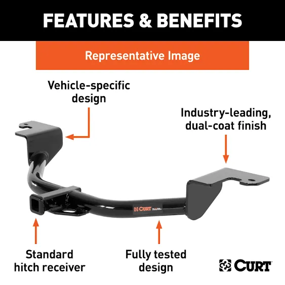 Curt 11381 Class 1 Hitch Receiver