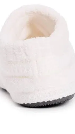 Muk Luks Rita Slipper | Women's | White | Size S | Slippers