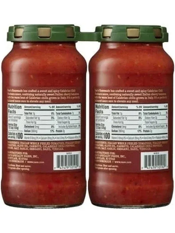 Rao's Calabrian Chili Marinara Sauce, 22-Ounce (Pack of 2)