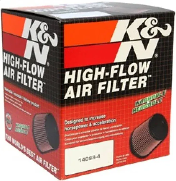 K&N Filters Universal Air Cleaner Assembly, Red