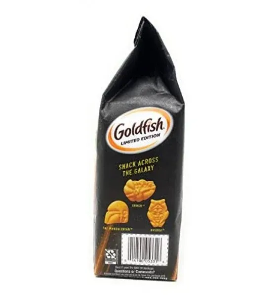 Pepperidge Farms Goldfish Star Wars The Mandalorian, Grogu & Ahsoka Cheddar Snack ...