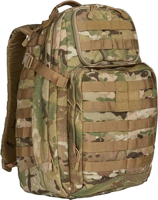 5.11 Tactical RUSH24 Military Backpack, Molle Bag Rucksack Pack, 37 Liter Medium, Style 58601