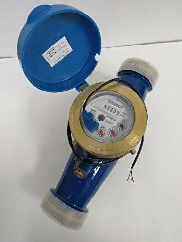 New PRM 2&#034; NPT Multi-Jet Cold Water Meter With Pulse Output