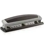 Desktop Hole Punch 2 3 Hole Puncher Precision Pro 10 Sheet Punch Capacity Adjust