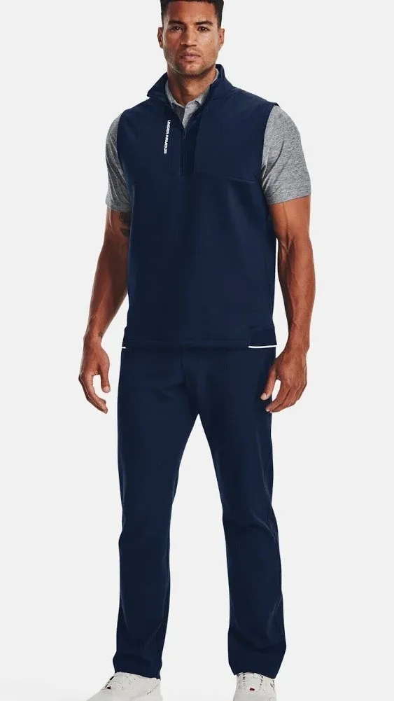 UNDER ARMOUR Mens UA Storm Daytona Golf Vest | Navy Large | 1373408